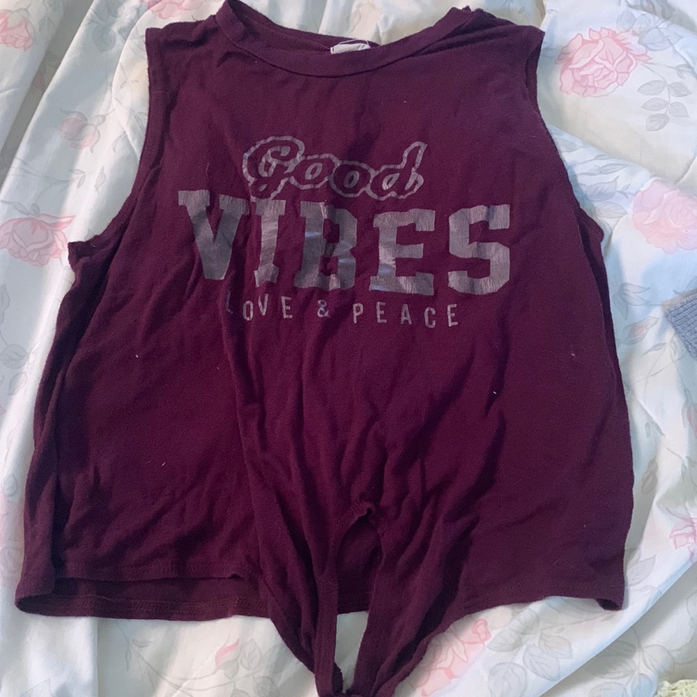Good vibes tank top